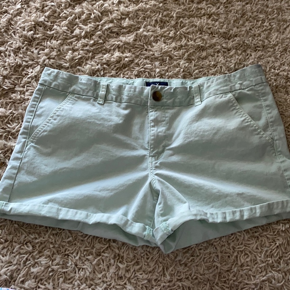 COPY - American Eagle mint midi shorts size 18